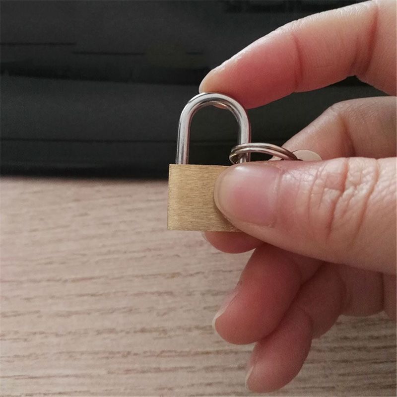 Brass Padlock with Keys, Small - مراجعة Letter Opener Brass وسعره