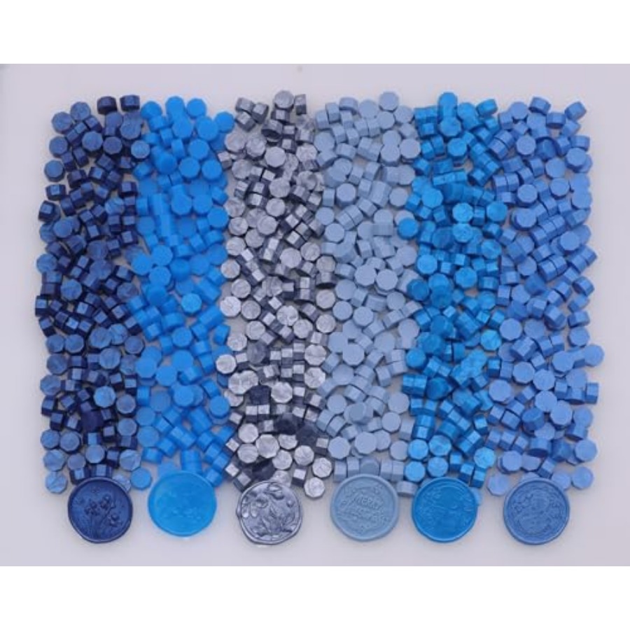600Pcs Wax Seal Beads, Sealing - مراجعة Wax Seal Stamp Set وسعره