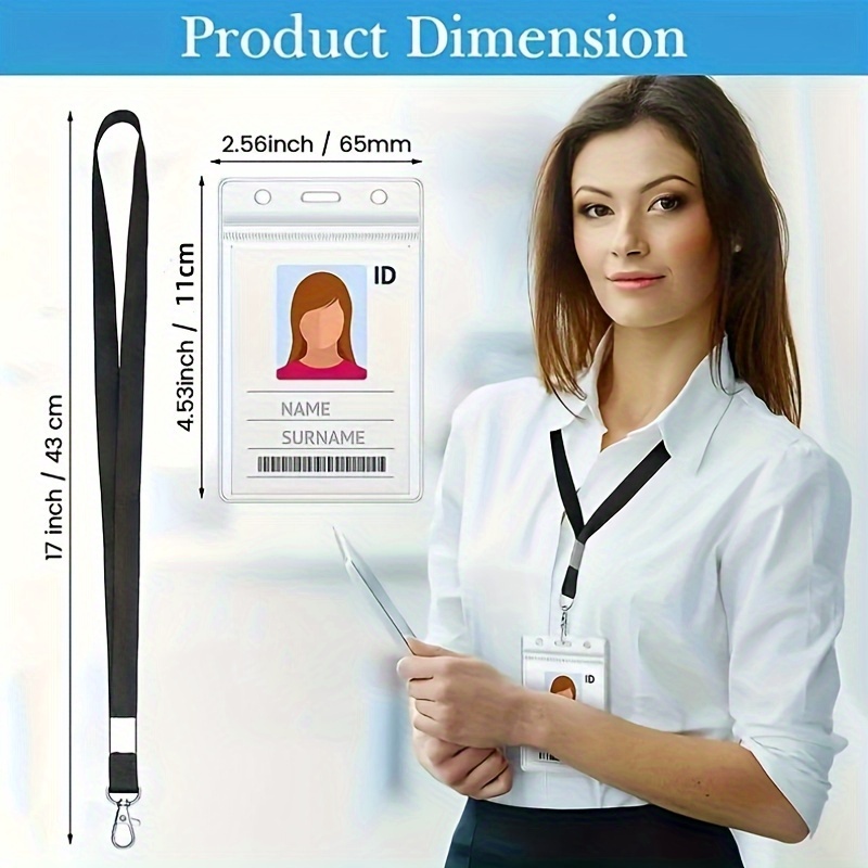 transparent waterproof name ba - مراجعة Index Card Holder وسعره