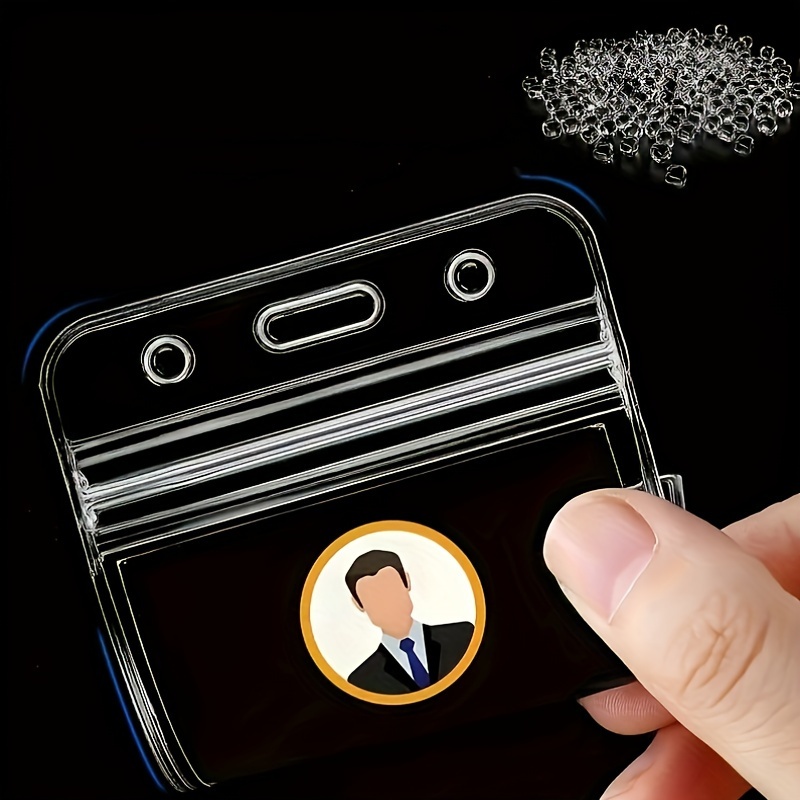 transparent waterproof name ba - مراجعة Index Card Holder وسعره