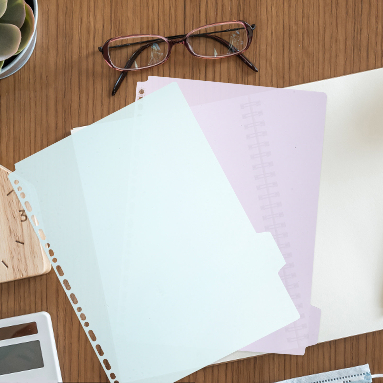 6Pcs File Binder Dividers A4 I - مراجعة Tab Divider A4 وسعره