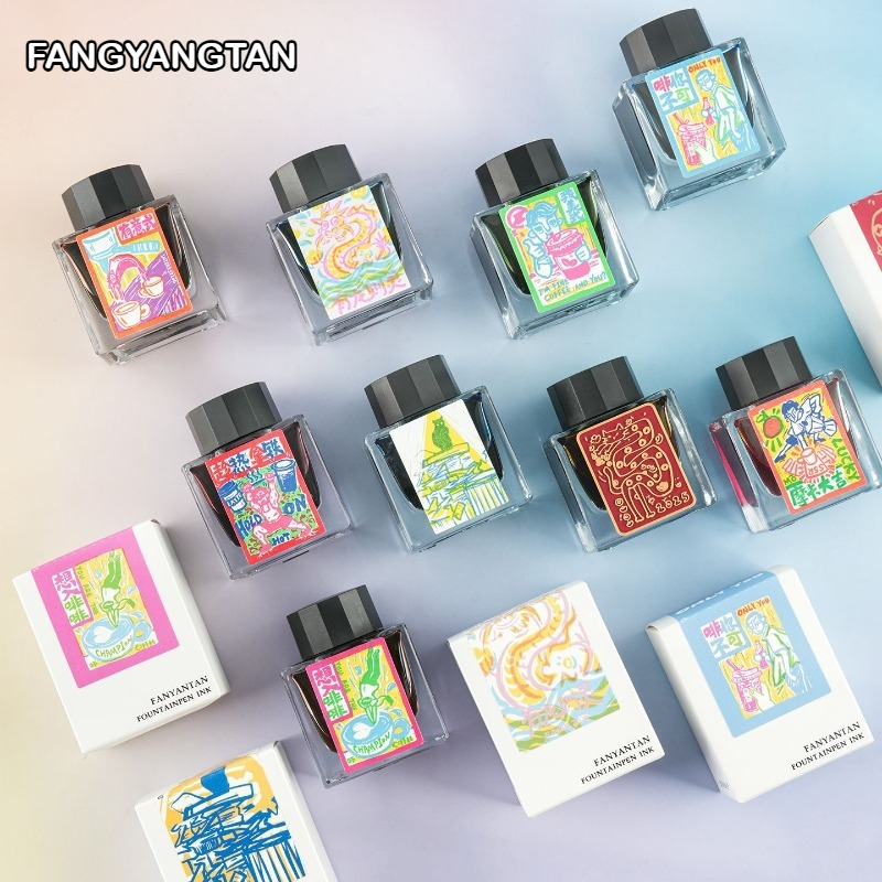 FANGYANGTAN 20 Colors 50ml She - مراجعة Fountain Pen Bottled Ink وسعره