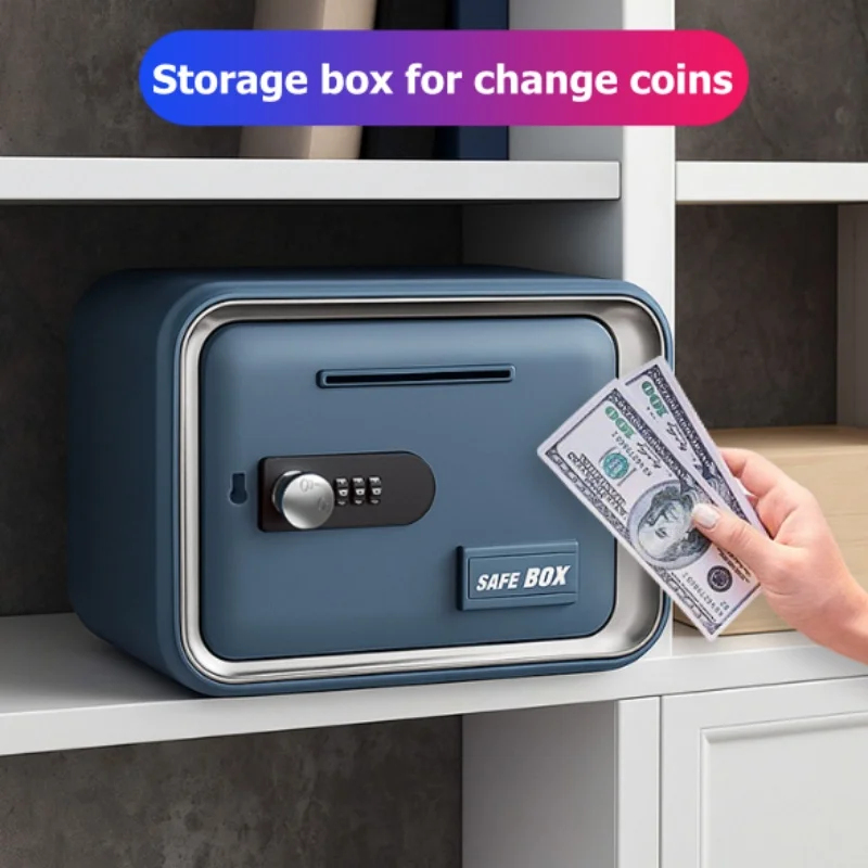 24x18x15cm Safe Box with Key L - مراجعة Card Index Box وسعره
