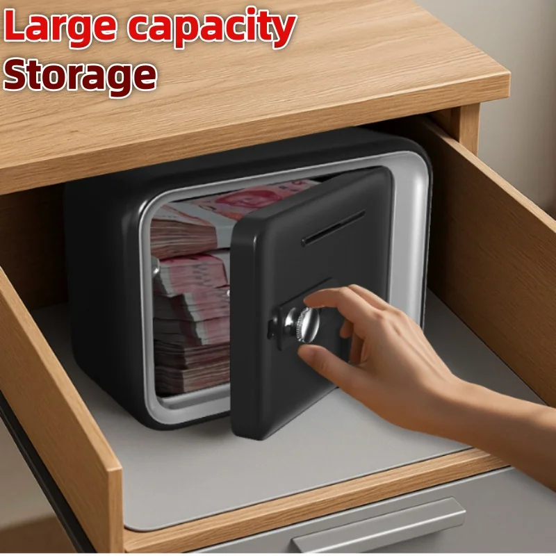 24x18x15cm Safe Box with Key L - مراجعة Card Index Box وسعره