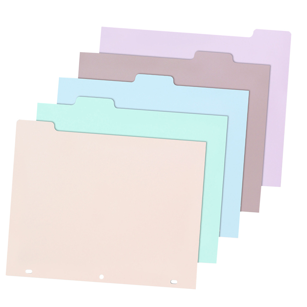 1Set Binder Dividers A4 Size F - مراجعة Tab Divider A4 وسعره